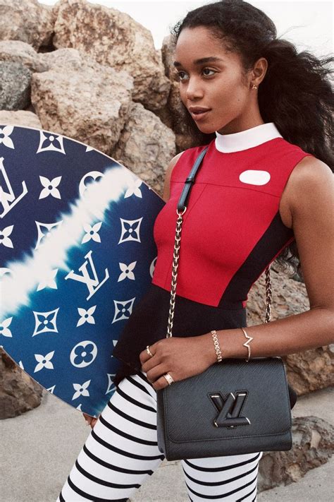 Louis Vuitton’s New Twist Bag Is Brightening Up Laura Harrier’s 